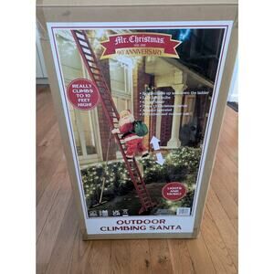 Mr. Christmas® 10' Outdoor Animated Super Climbing Santa In box
